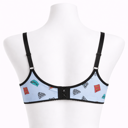 Printed Cotton Bra