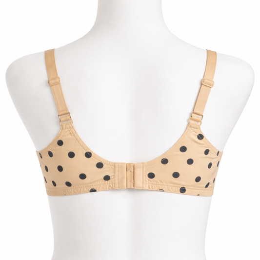 Women’s Polka Dot Cotton Bra