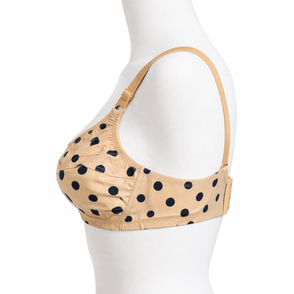 Women’s Polka Dot Cotton Bra