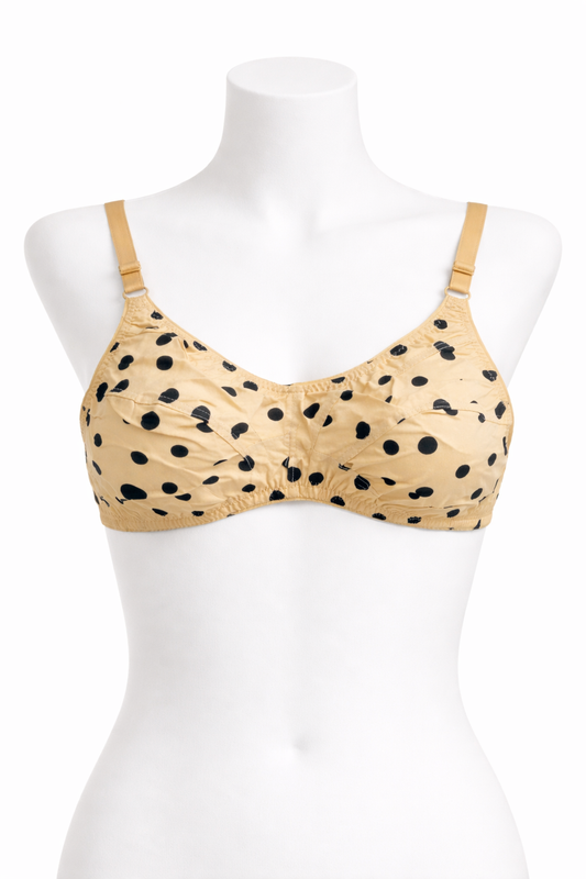 Women’s Polka Dot Cotton Bra