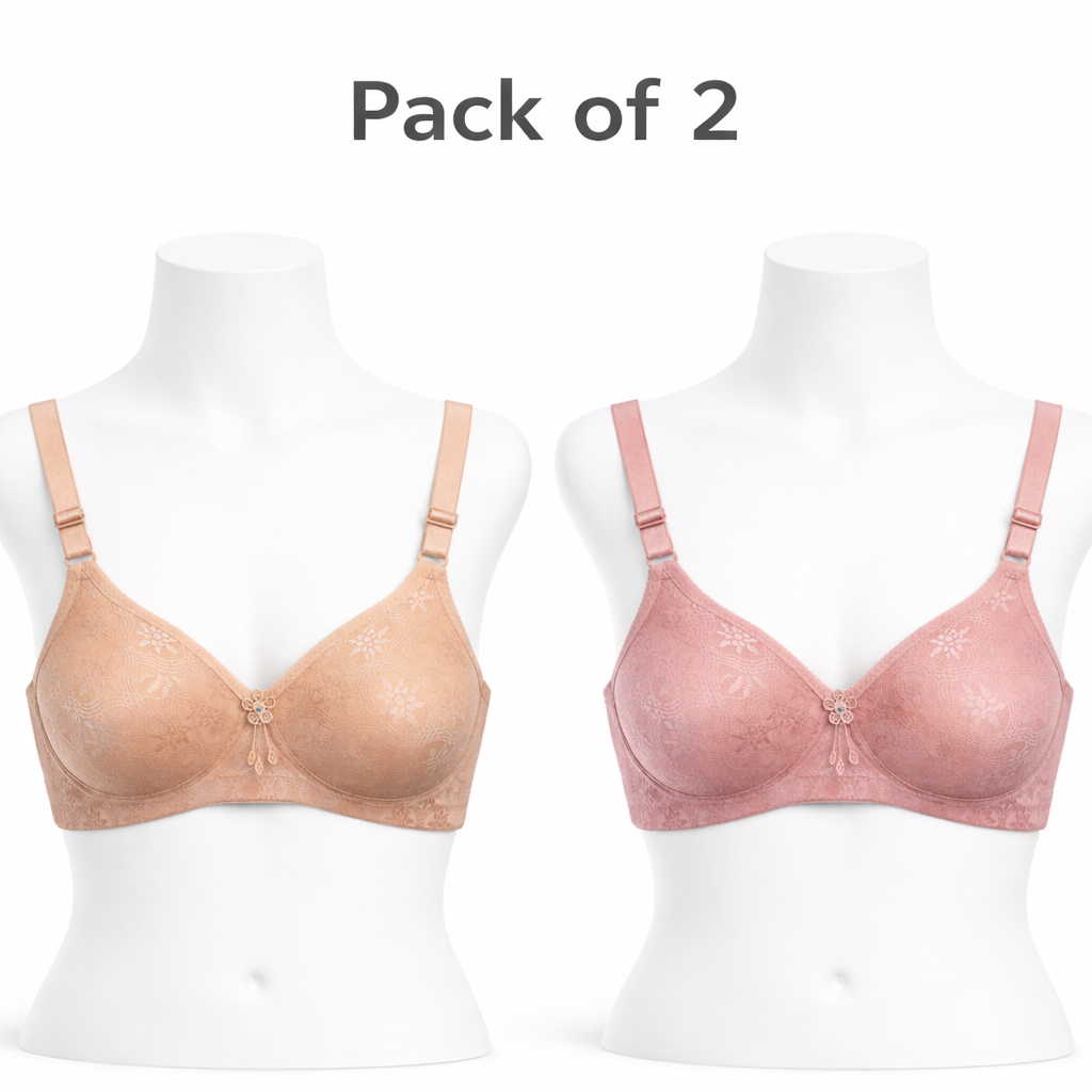 Light Padded China Foam Wireless Bra