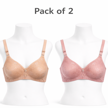 Light Padded China Foam Wireless Bra