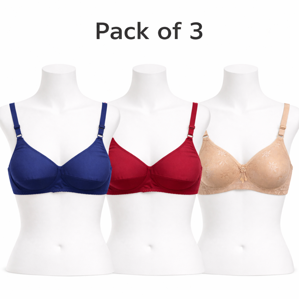 Light Padded China Foam Wireless Bra