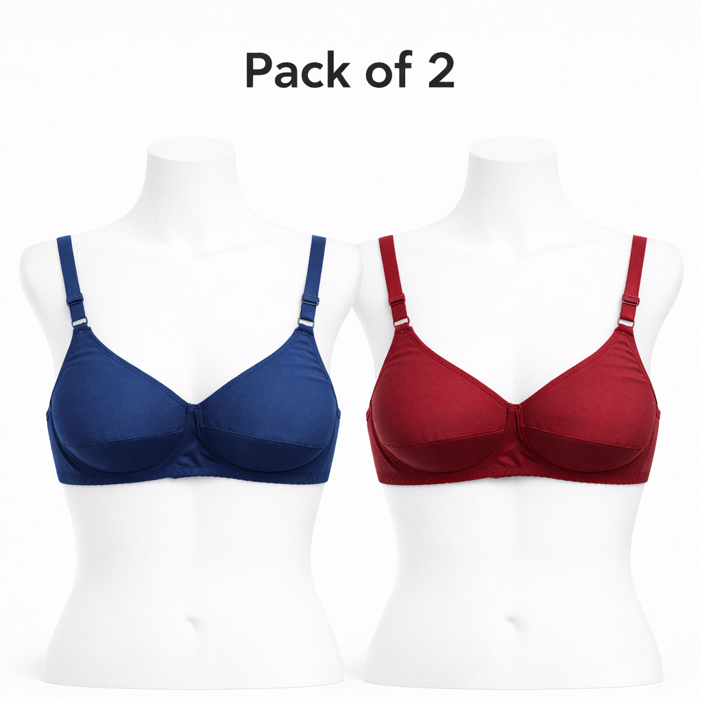 Light Padded China Foam Wireless Bra