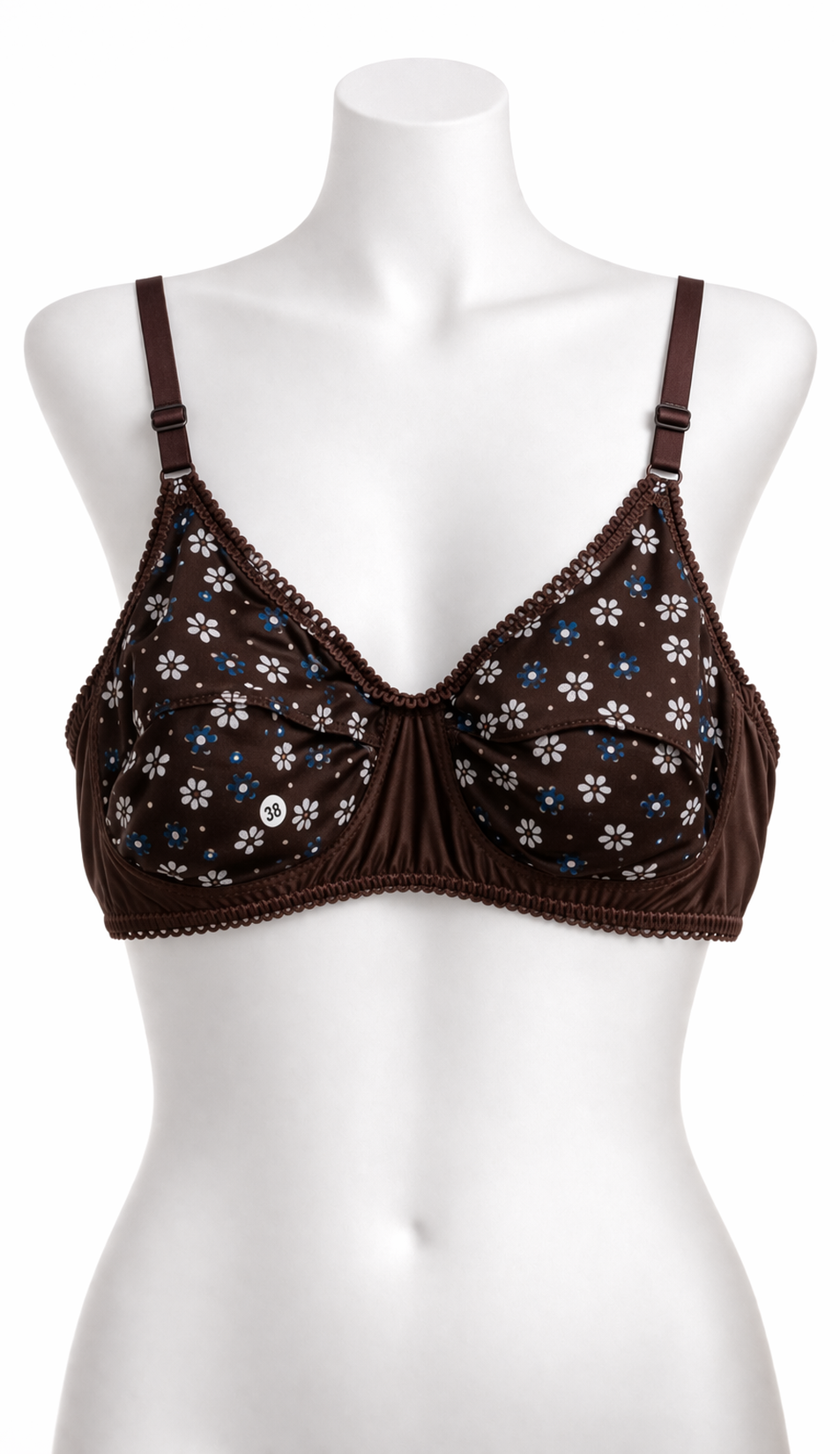Women’s Floral Jersey Bra – Soft & Breathable