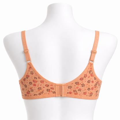 Women’s Floral Jersey Bra – Soft & Breathable