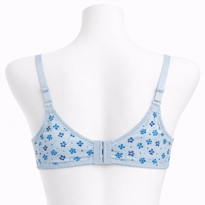 Women’s Floral Jersey Bra – Soft & Breathable