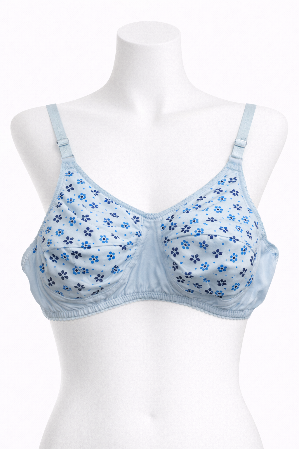 Women’s Floral Jersey Bra – Soft & Breathable